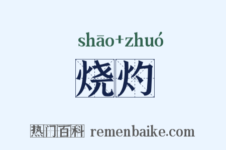 烧灼是什么意思的图片